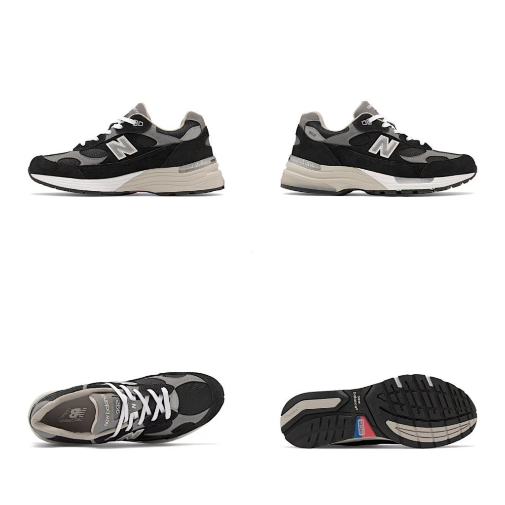 New Balance 992 รองเท้าลําลองสําหรับผู้ชายและผู้หญิง รุ่น M992EB
