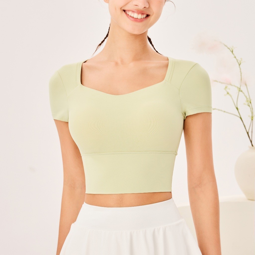 FITBEBE - SPORTS BRATOP SORREL โยคะออกกําลังกายยิมพิลาทิส
