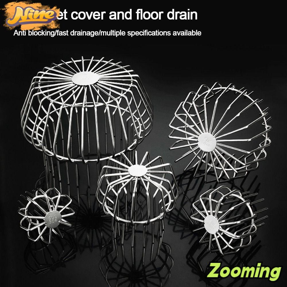 Zooming Gutter Guard, Leaf Debris Trap Anti-blocking Roofer Floor Drain, Outdoor Downpipe Filter Rai