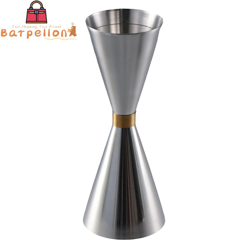 BARPELLON บาร์วัด Jigger, OZ/ML Shot Double Cocktail Jigger, วัดการวัดภายในบาร์สแตนเลส Jigger Home
