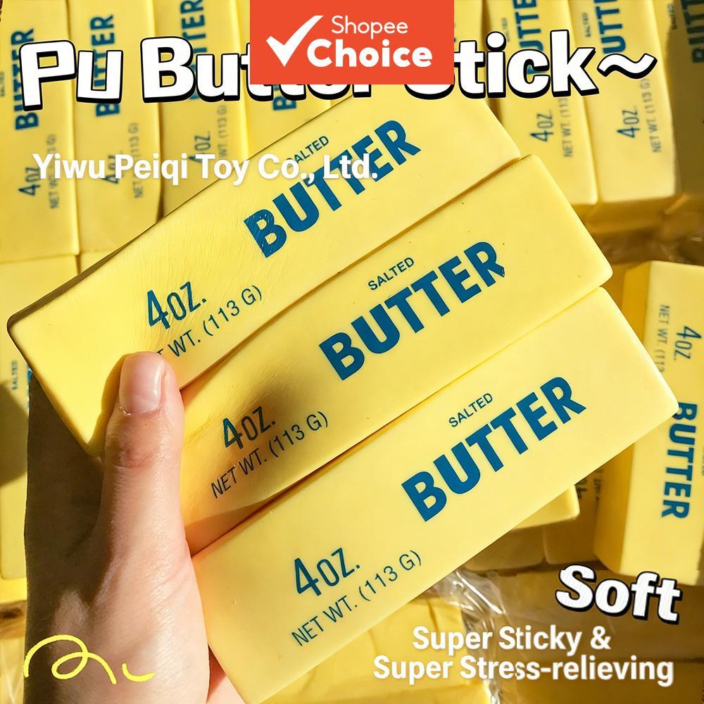 Butter Stick Squishy Toy Slow Rising Squeeze Anti Stress Hand Relax ของขวัญฤดูใบไม้ผลิ