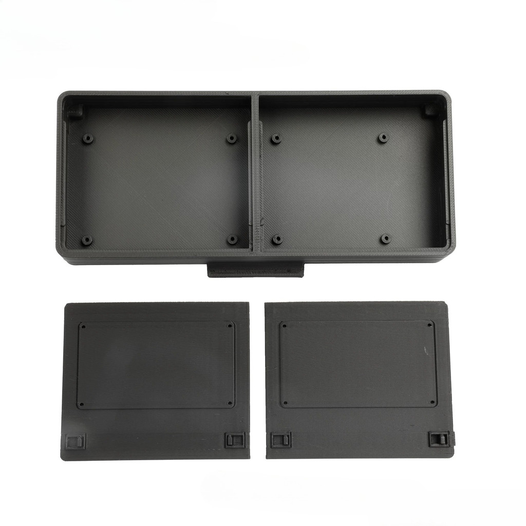 3D การพิมพ์จําลองกล่องเครื่องมือด้านข้าง MJX 1/8 H8H RC Crawler รถ