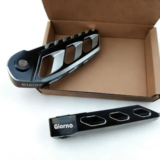 giorno+ พักเท้ามอเตอร์ไซค์ อลูมิเนียมผสม ติดตั้งง่าย มีหลายสีให้เลือก 1คู่