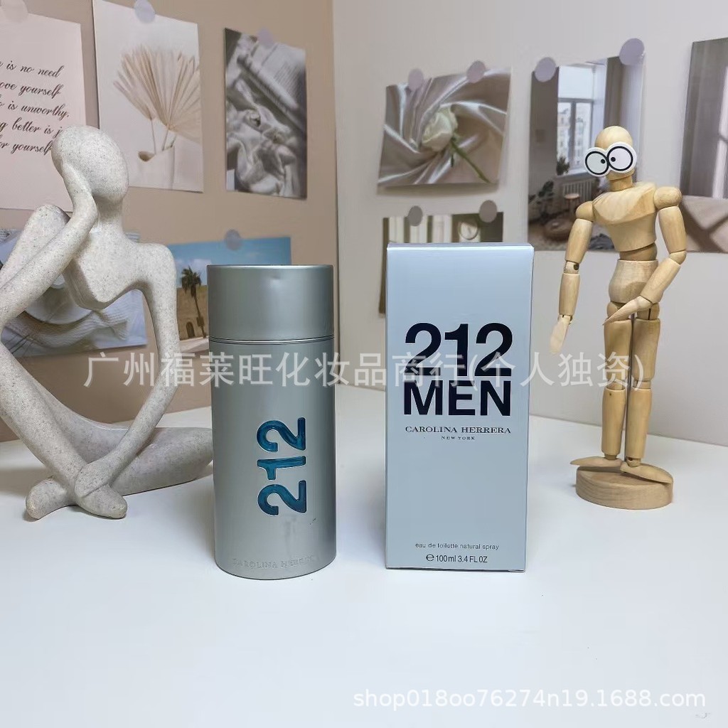 Carlo 212 (แม่เหล็กสีเทา) Lina Silver Metropolis Red Sexy Party All Ladies Mens Perfume 100ml