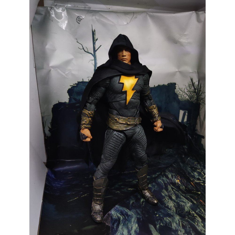 [คุณภาพสูง] Ready Stock Mcfarland shf Black Adam จําหน่ายเสื้อคลุมผ้าอเนกประสงค์