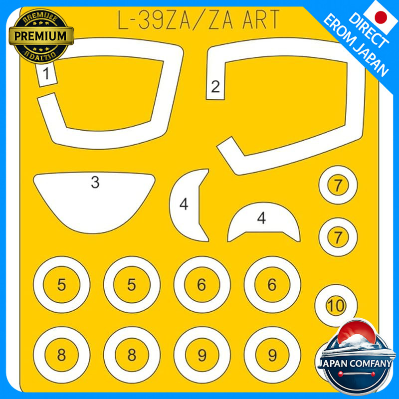 CMK Resin 1/48 Aero L-39ZA/ZA Albatros Paint Mask Seal (for Special Hobby) Plastic Model Masking Sea