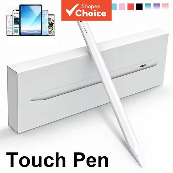 ปากกา Stylus สากลสําหรับ iPad Air 5 4 3 9 10 รุ่น Mini 6 5 Apple Pencil 2/1 iPad Pro 11 9/8/6 2018-2024 รองรับการวางมือ