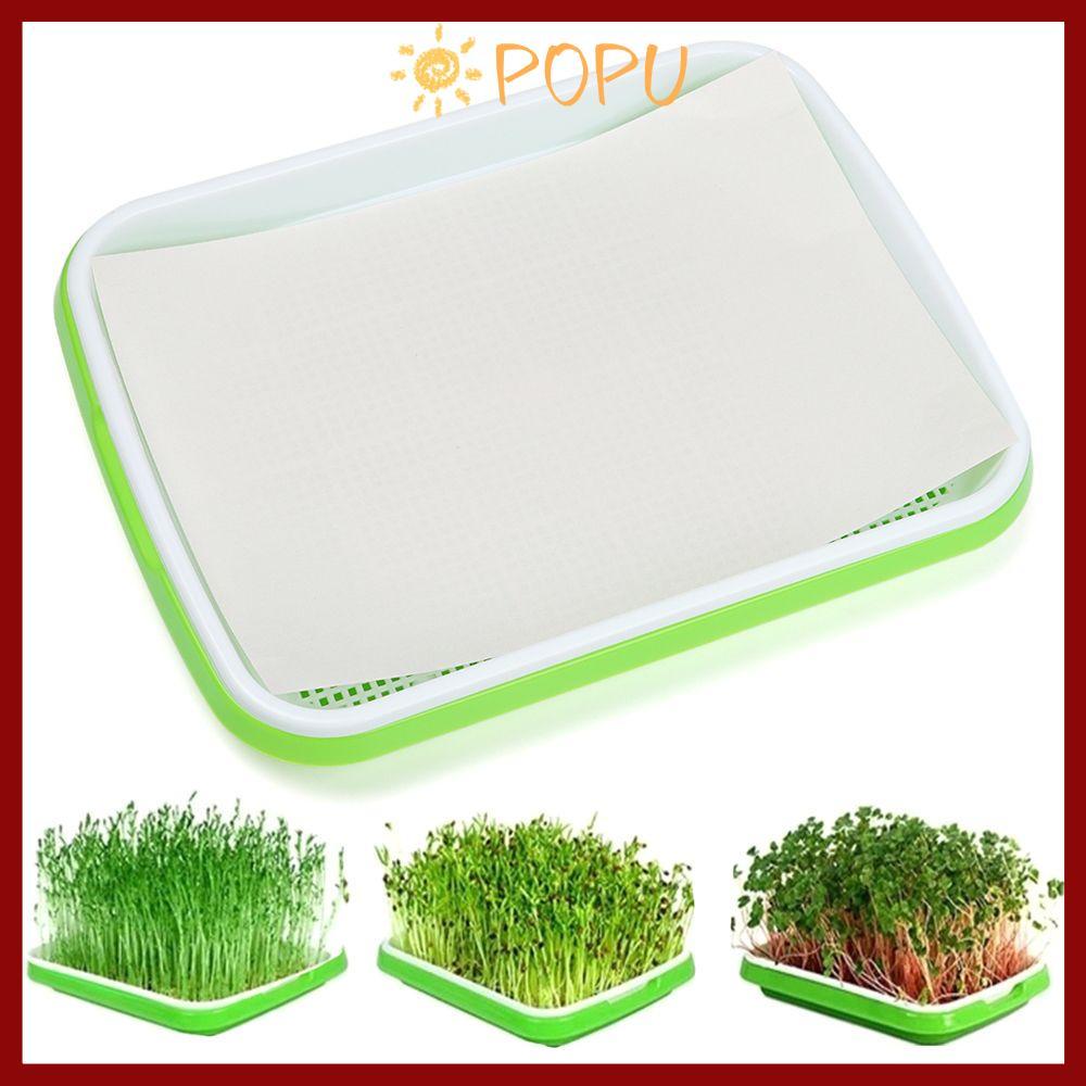 จัดส่งจากประเทศไทยPOPU Grow Nursery Pots Gardening Supplies ถาด Hydroponic Nursery Paper Plant Box