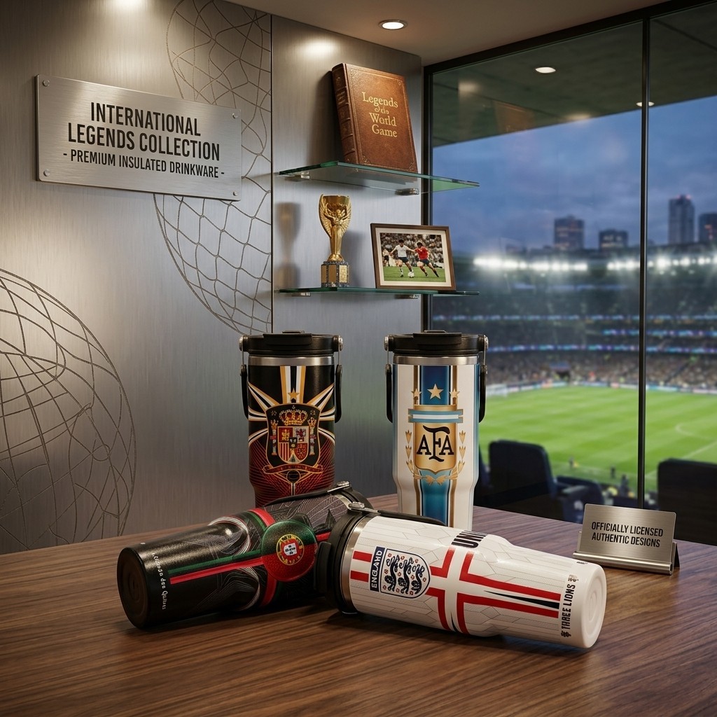 RK Tumbler Bola 2026 ขวดดื่มสแตนเลส 900 มล. การออกแบบเย็นทนความร้อนและเย็น