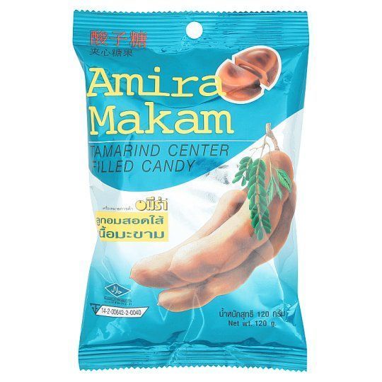 อมีร่าลูกอมรสมะขามสอดไส้ 120ก. AMIRA CANDY TAMARIND 120G.