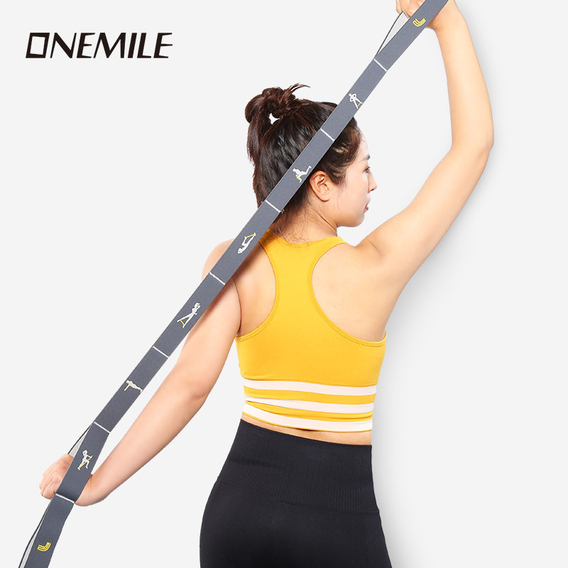 1-Mile Digital-Segmented Resistance Band สําหรับพิลาทิส ,Dance ,โยคะยืด