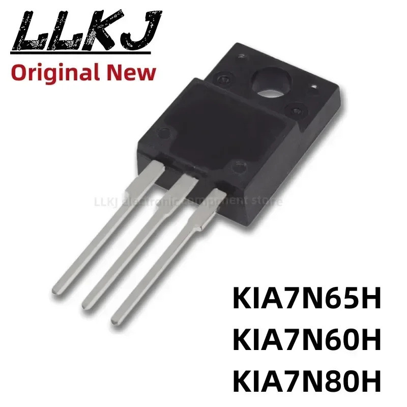 1-5PCS KIA7N65H KIA7N60H KIA7N80H TO-220F MOS FET ทรานซิสเตอร์ภาคสนาม-เอฟเฟกต์