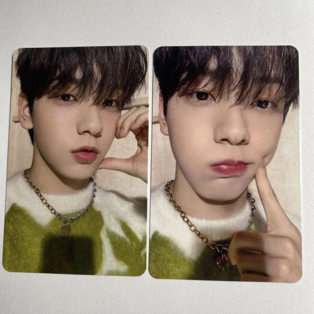 TXT Photocard อัลบั้มญี่ปุ่นหวาน กาแฟญี่ปุ่น การ์ดนําโชค SOOBIN