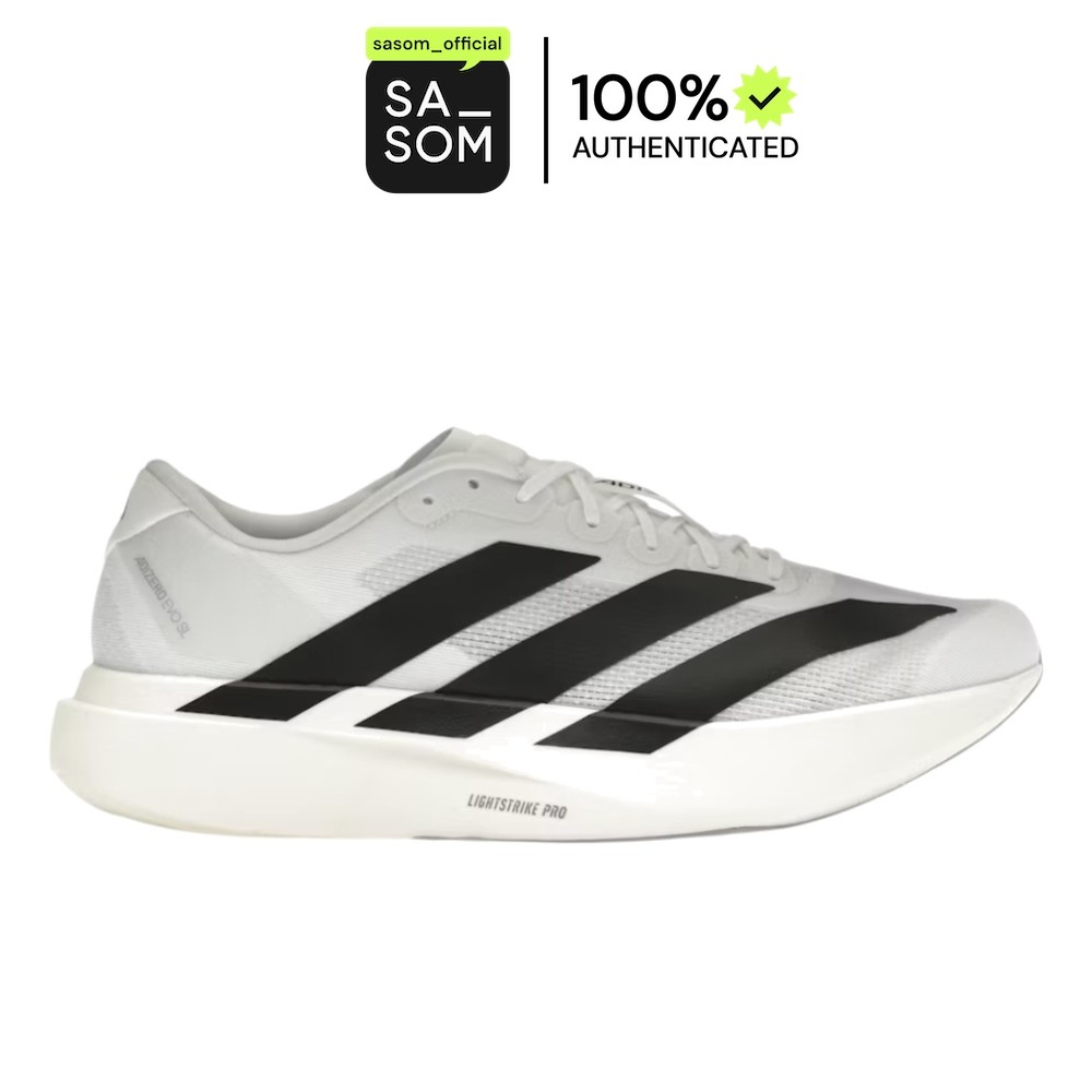 adidas Adizero Evo SL White Black (Women's) | ของแท้ ตรวจสอบโดย SASOM