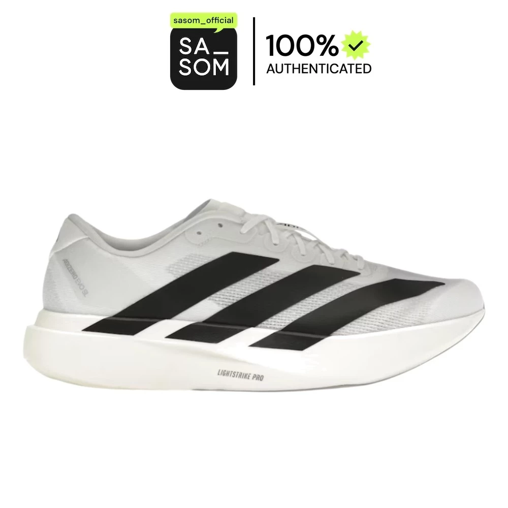adidas Adizero Evo SL White Black (Women's) | ของแท้ ตรวจสอบโดย SASOM