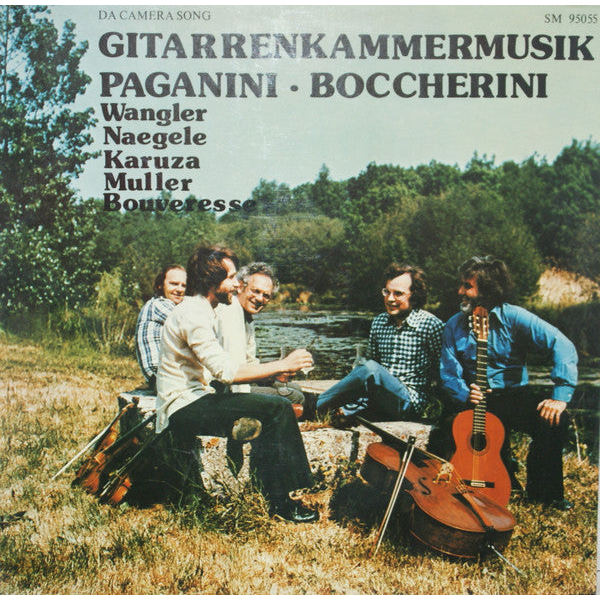 แผ่นเสียง Niccolò Paganini Luigi Boccherini - Rudolf Wangler, Philipp Naegele, Marjan Karuza, Philip