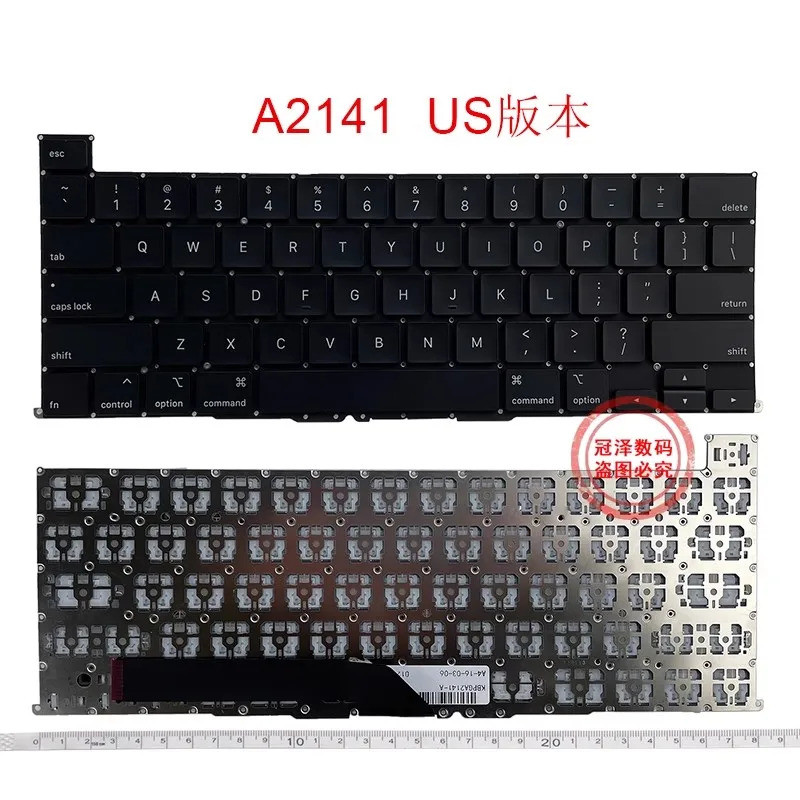 แป้นพิมพ์สําหรับ Macbook Pro A2179 A2941 A2289 A2251 A2337 A2338 A2141 A2442 A2485 A2681 A2941 A2779