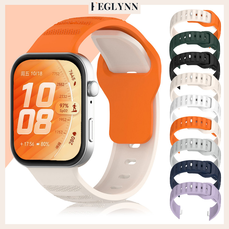 สายซิลิโคนระบายอากาศ for Huawei Watch Fit 5 4 3 / 5 Pro เปลี่ยนอุปกรณ์เสริมที่สวมใส่ได้ for สมาร์ทวัช Huawei Watch Fit 3
