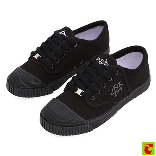เบรกเกอร์ รองเท้านักเรียนชายผ้าใบ รุ่น SCS4X4 สีดำ