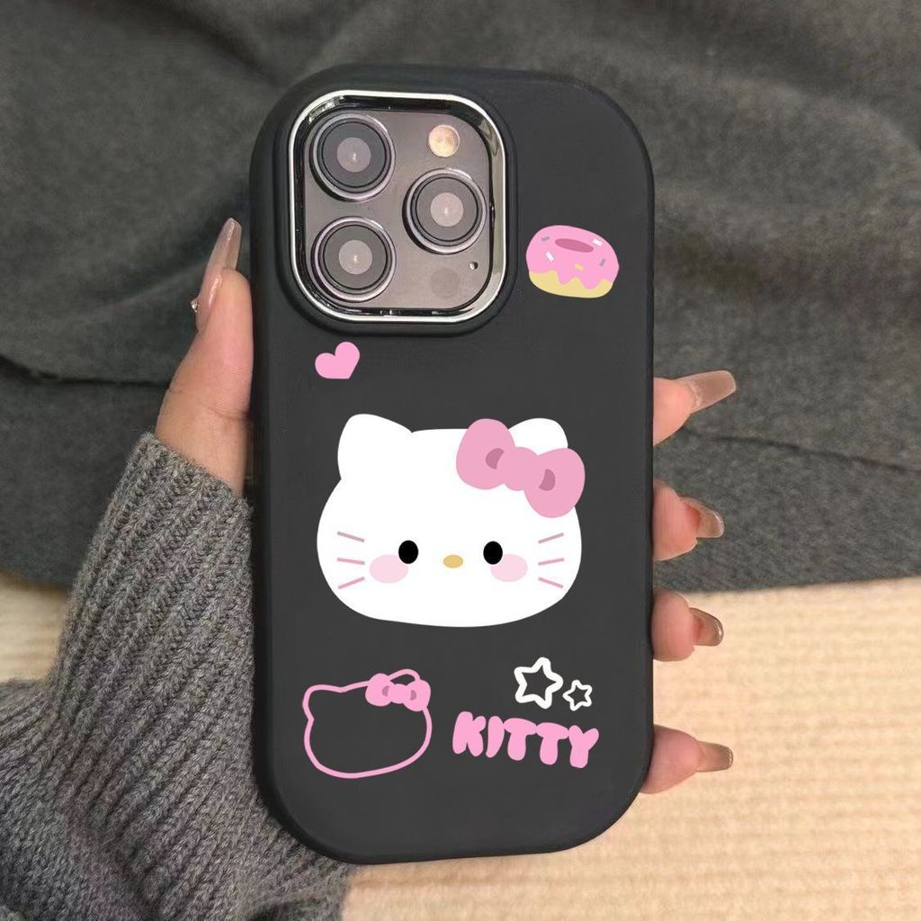 เคส OPPO A77S A5 A9 A31 2020 A12 A38 A92 A16 A18 A60 A79 A18 การ์ตูน Kitty เคสโทรศัพท์ซิลิโคน CH2217