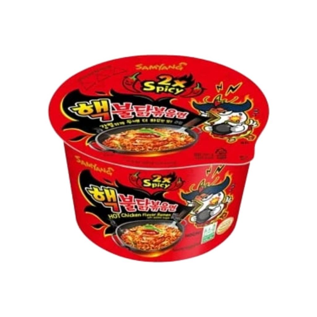 ซัมยัง บูลดัก โบลว์เผ็ดx2(Samyang Buldak Bowl Ramen 2x Spicy 105g.)