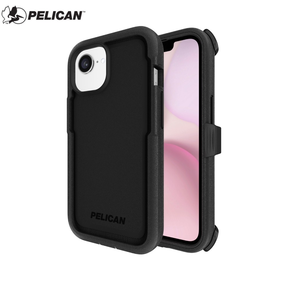 Pelican Voyager with Magnetic เคสกันกระแทก iPhone 17e / 16e / 15 / 14 / 13 กันกระแทก พร้อมตัวหนีบเข็