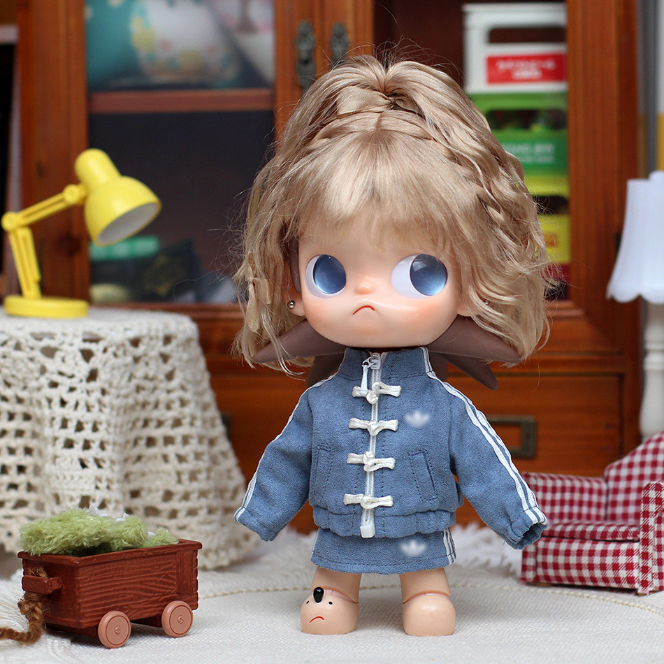 20 ซม.Gazi น้องสาวเสื้อผ้าเด็กออกแบบสไตล์กีฬาจีน Zsiga Heading ส่งต่อ 1/8 Action Figure เสื้อผ้า 4.29-70