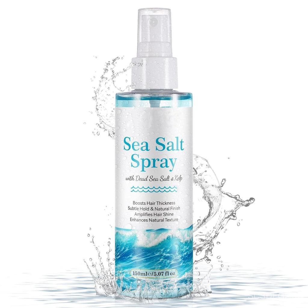 SeaSaltSprayforMenandWomenDryTexturizingSalSprayVlumizing,CurlingBeachWavesSpraytoAmmumeandTexture(5