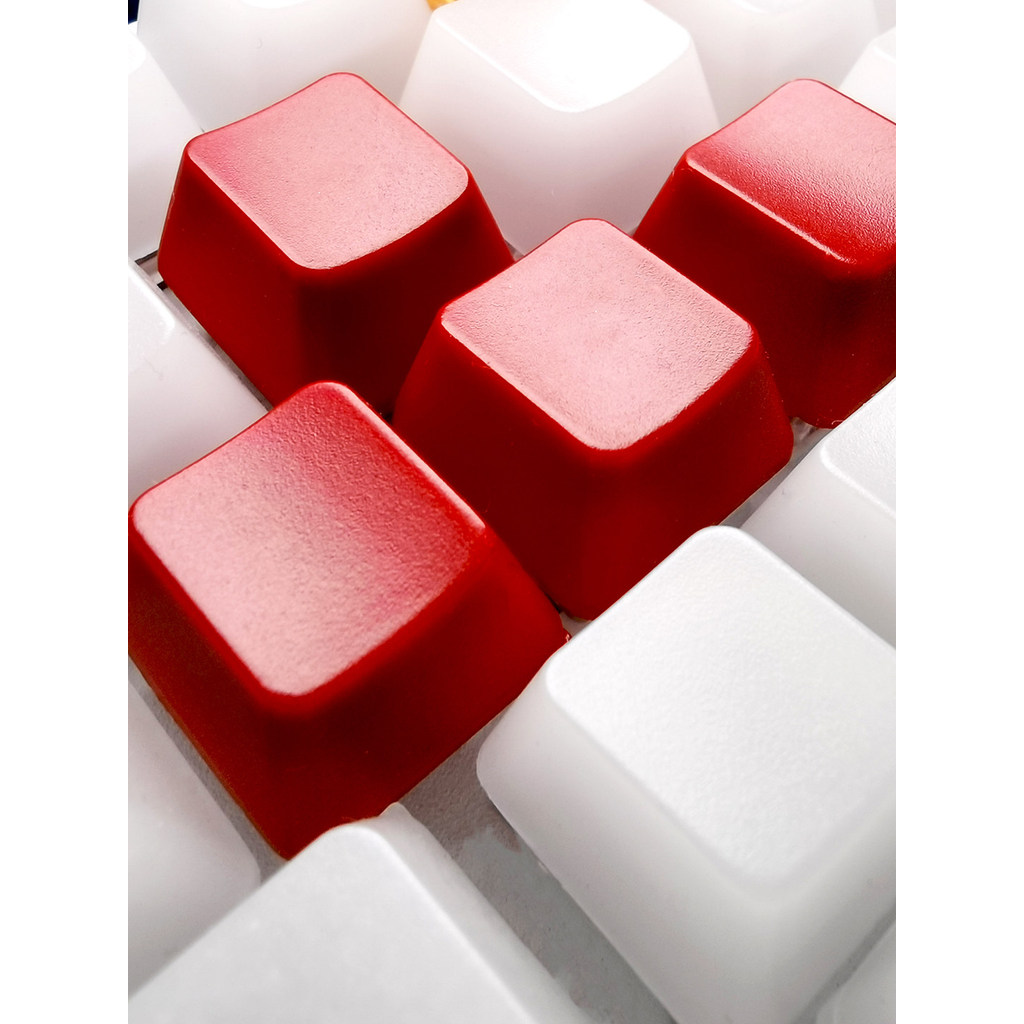 keycap ใส keycap Cinnabar Keycap OEM โรงงานเดิมความสูงคีย์บอร์ดแบบกลไก Universal ที่กําหนดเอง Gaming
