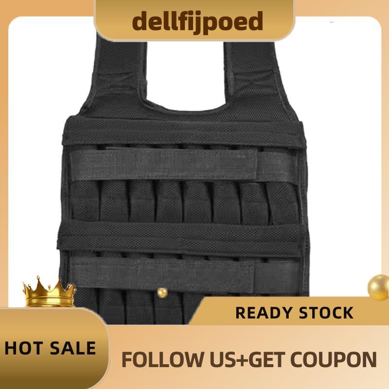 dellfijpoedFitness Weighted Vest 20KG Training Jacket for Strength Endurance Running Not Integrated 