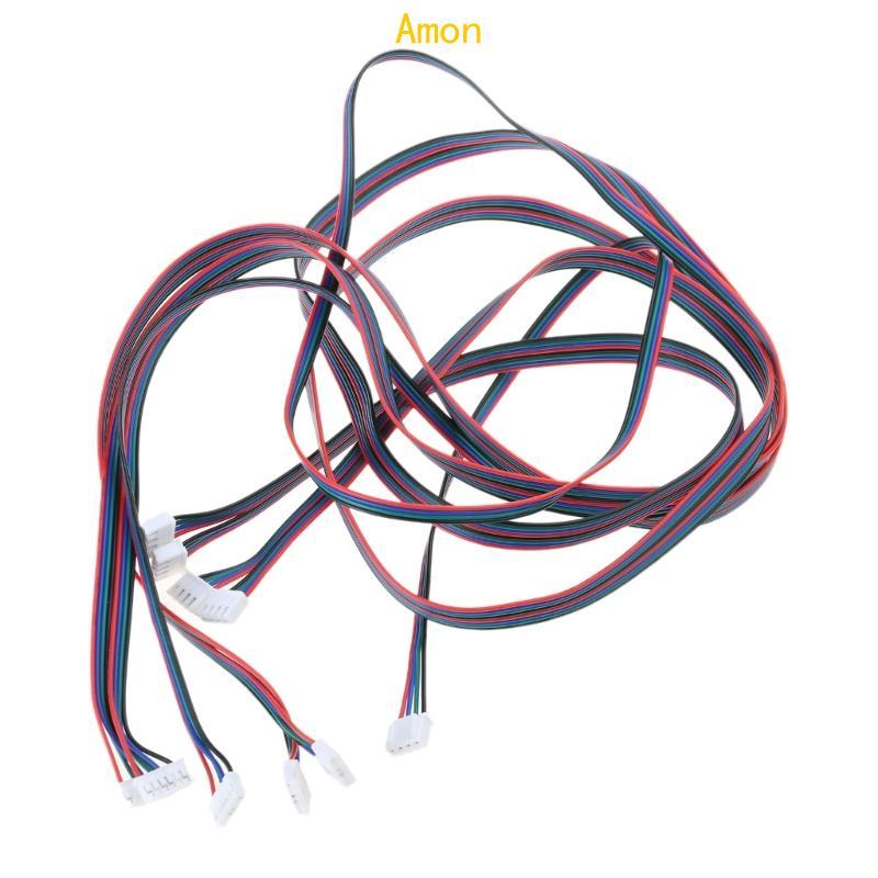Amon 1m 3 28ft Stepper Motor Cables Lead Wire XH2 54 4Pin to 4Pin for 3D Printer