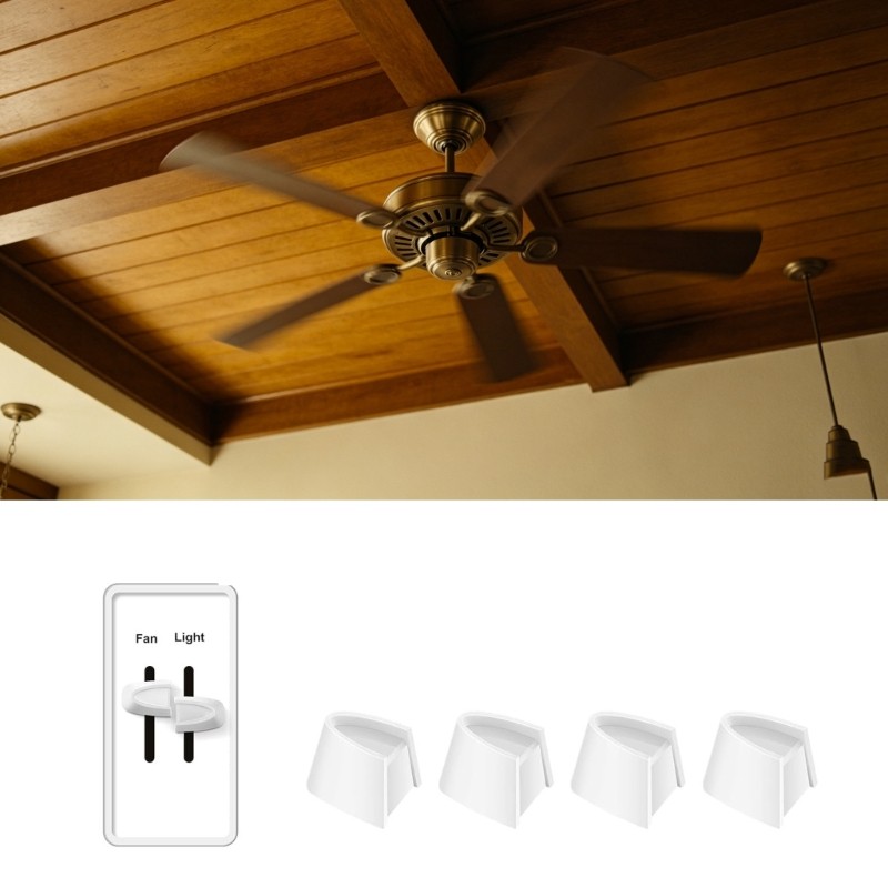 Cc 6 ชิ้นเปลี่ยน Dimmer ลูกบิดเหมาะสําหรับไฟบ้าน Light Dimmer Slider