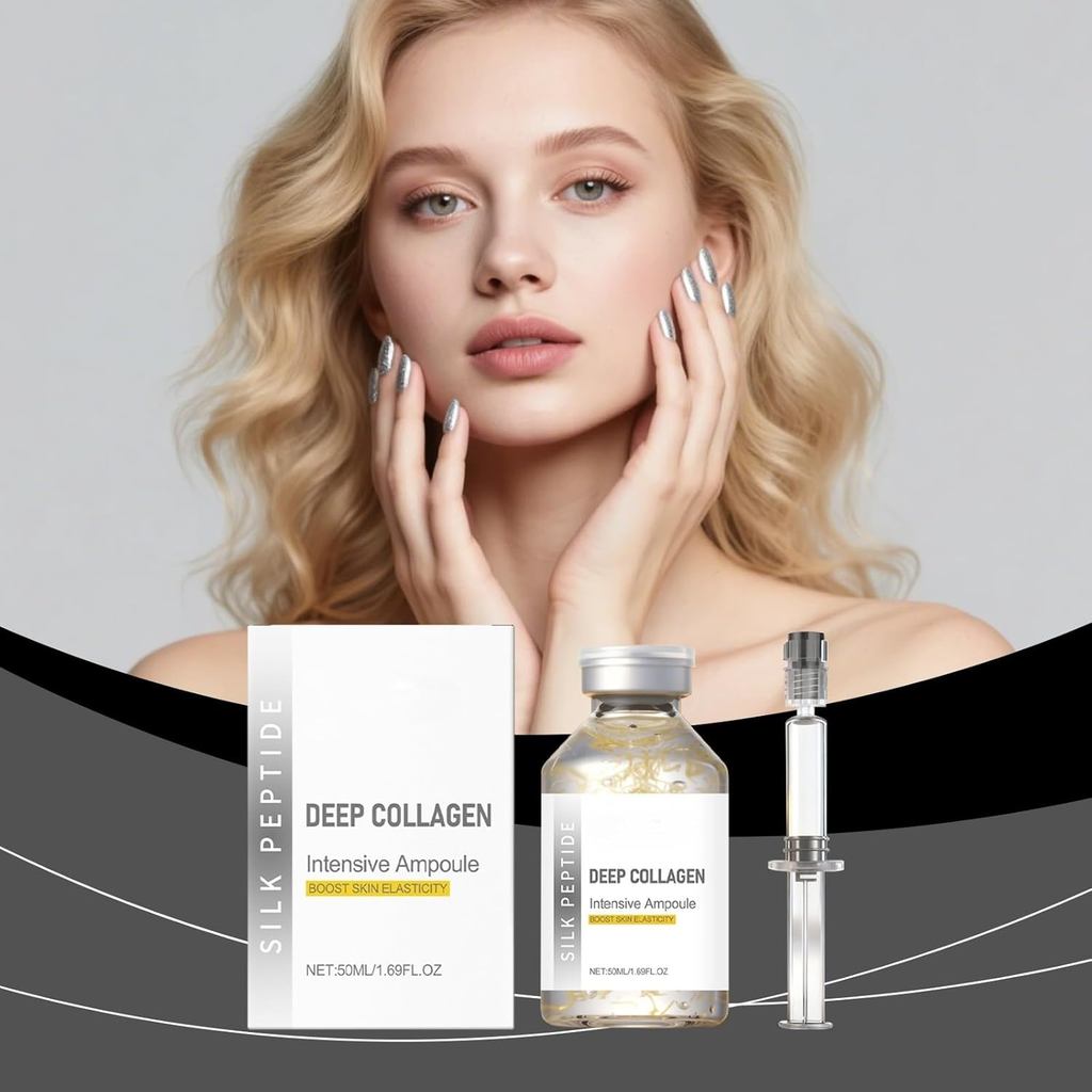 Silk Peptide Intensive Lifting Ampoule,Peptide Serum,Collagen Serum,Peptides Serum for Face,Anti Agi