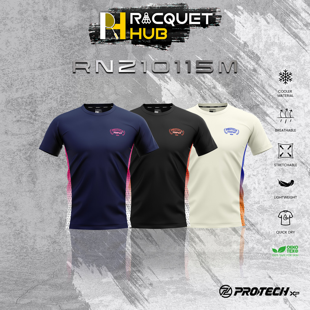 Protech Badminton "RNZ10115M" Dry Fit TrainingJersey