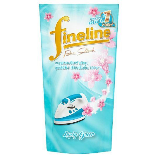 ไฟน์ไลน์สเปรย์รีดเรียบสีเขียว500มล.รีฟิล FINELINE FABRIC STARCH GREEN500ML.REFILL