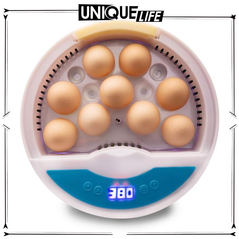 [Shiwaki4] เป็ดไก่อัตโนมัติ 9Eggs Incubator Hatcher 110V สําหรับนกเป็ดไก่