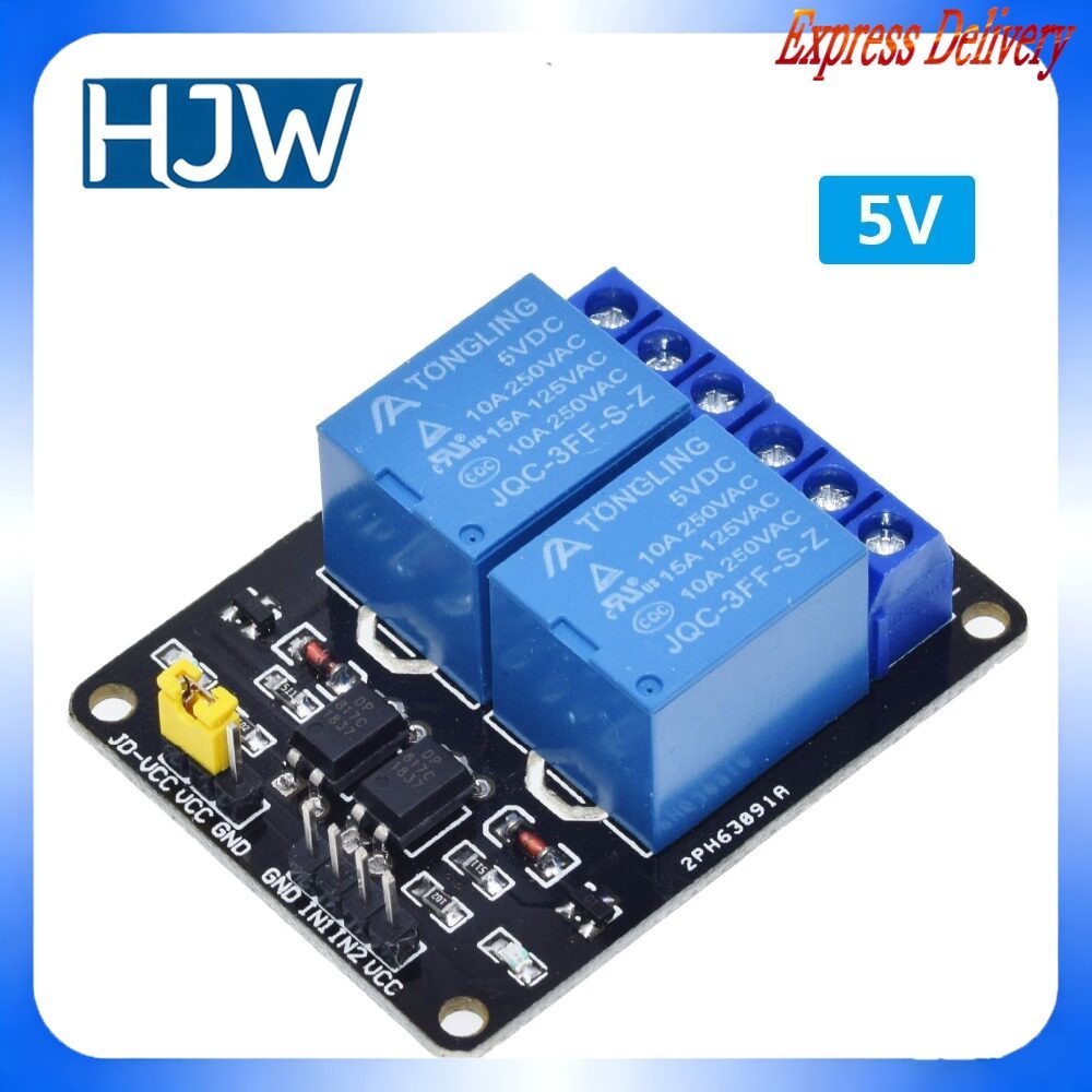 โมดูลรีเลย์ 2 ทิศทาง 5V 12V พร้อม Optocoupler รีเลย์แยกควบคุมโมดูลบอร์ดขยายทริกเกอร์ระดับต่ํา