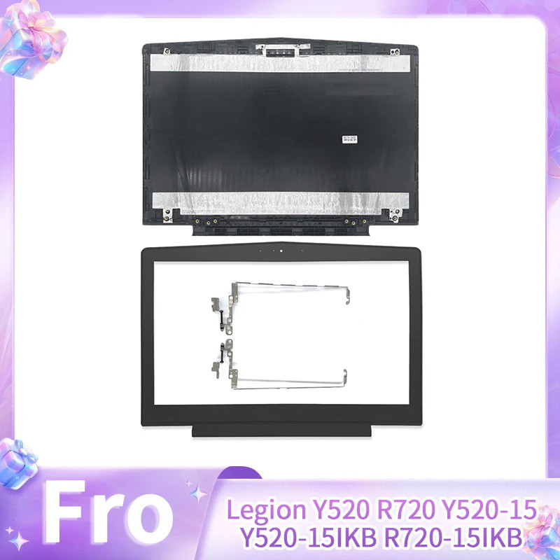 แล็ปท็อปใหม่แทนที่สําหรับ Legion Y520 R720 Y520-15 Y520-15IKB R720-15IKB LCD ปกหลังบานพับด้านหน้า