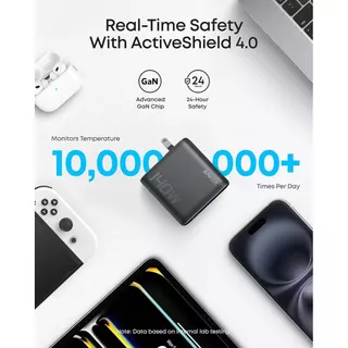 🔥ถูก/แท้🔥Anker 140W Fast Charger 4 Port ชาร์จไว PD Smart Display CN Version จอภาษาจีน