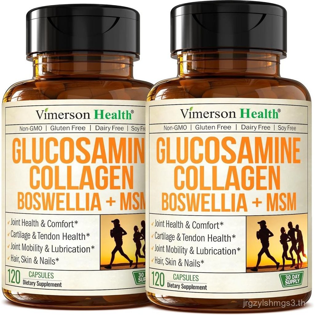 Glucosamine Chondroitin MSM with Hydrolyzed Collagen Peptides - อาหารเสริมเสริมเสริมเสริมข้อด้วย Que