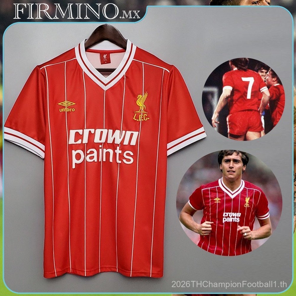 Retro SSS+Retro 1984 Liverpool Home Jersey Personalization ชื่อหมายเลข Vintage