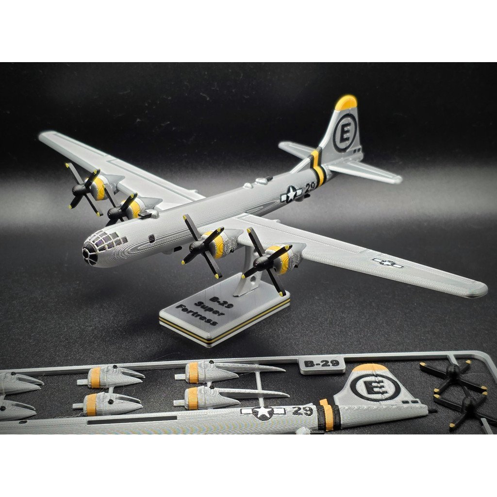B29 Air Fortress Super Bomber World War II ชุดการ์ดเครื่องบิน IIQF