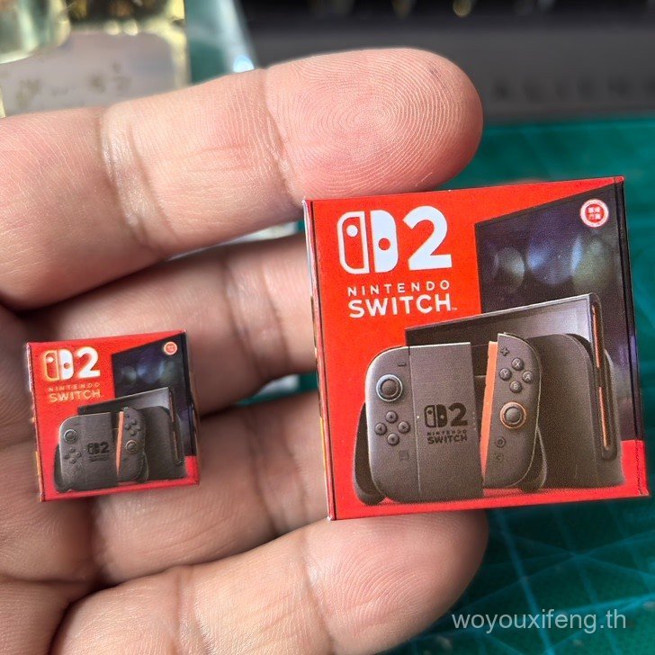 Miniature Miniature กล่องกระดาษทหารฉาก Props SWITCH2 ตํานาน Zelda Kingdom Tears Host กล่องกระดาษ RL3