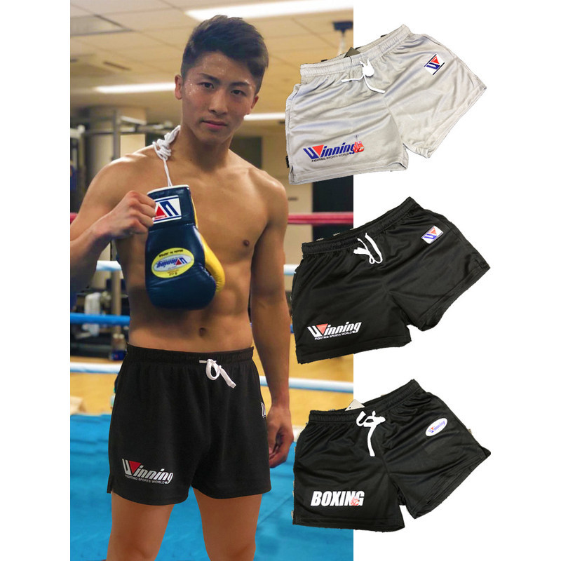 Winning Training Running Quick-Drying Sports Fitness Shorts Mens Quarter Three-Point Pants Sanda Box