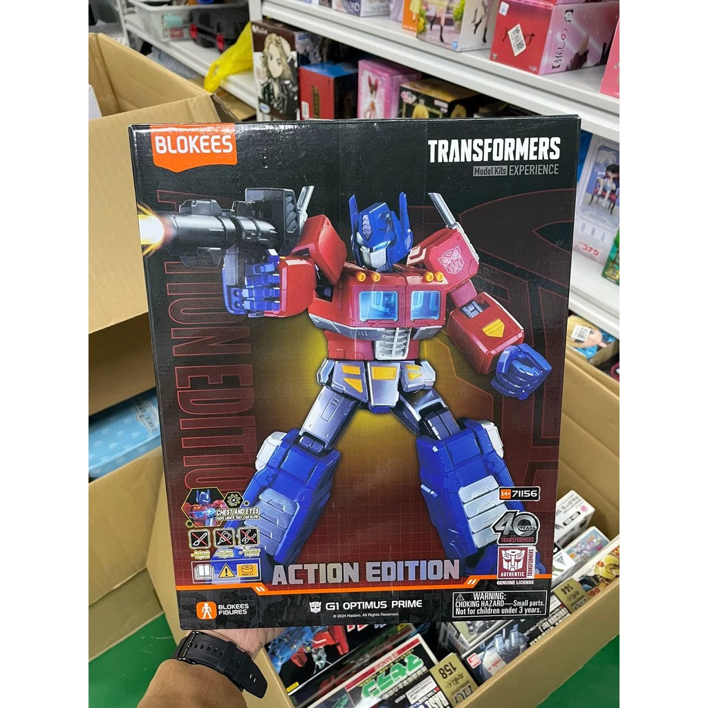[Ready Stock, If You Have Any Questions Contact] Blokees Transformers-Legendary Edition-G1 Optimus P