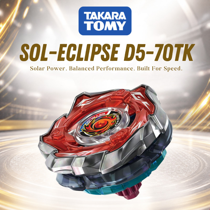 TAKARA TOMY BEYBLADE X CX-09 Starter Sol Eclipse D5-70TK