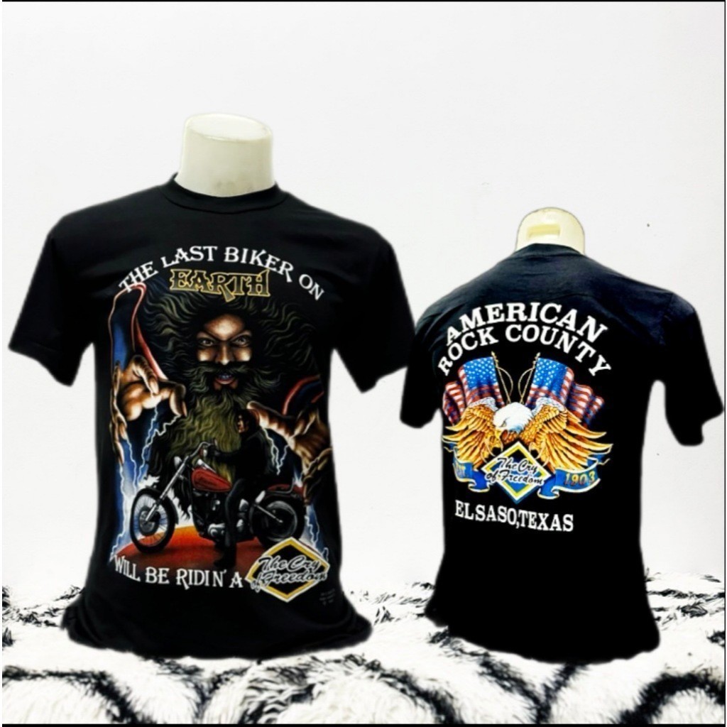 YOUNG TM~3XL COTTON SHIRT เสื้อวินเทจ 3D ผ้า 50/50 มีไซส์ M - 3XL ใส่ได้ทั้งชายและหญิง คอกลม แขนสั้น