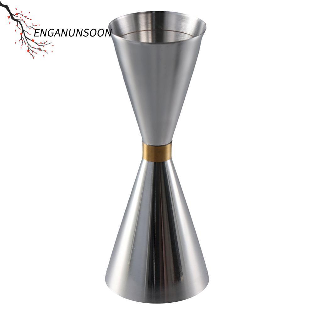 ENGANUNSOON บาร์วัด Jigger, Shot สแตนเลส Double Didi Jigger, วัดร้อนภายใน OZ/ML ญี่ปุ่น Jigger Party