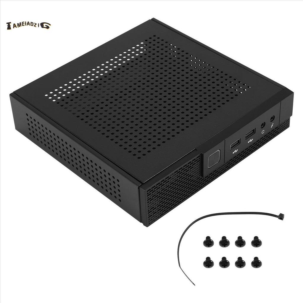 [Quality T]ITX Computer Case TX02 Mini Desktop Case ควบคุมอุตสาหกรรม HTPC Case