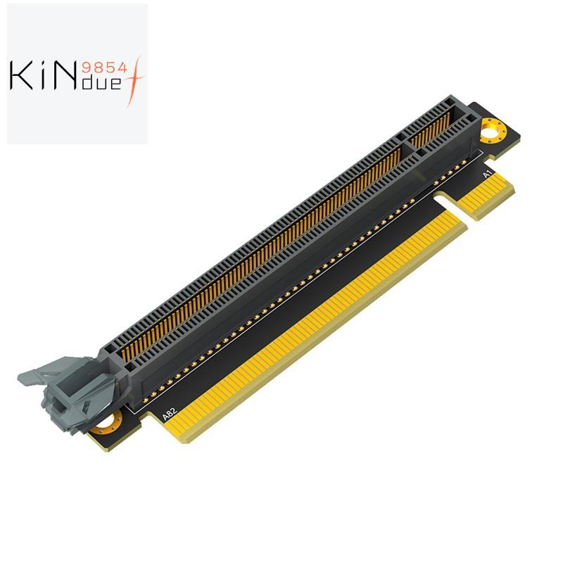 PCI-E 16X 3.0 90 องศาย้อนกลับชายกับหญิง Riser การ์ดเพิ่มบนการ์ด PCIE Reverse Riser การ์ดสําหรับ 1U S